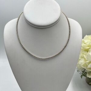 Milor Italy Sterling Silver Serpentine 8.2g Twisted Snake Torque Omega Necklace